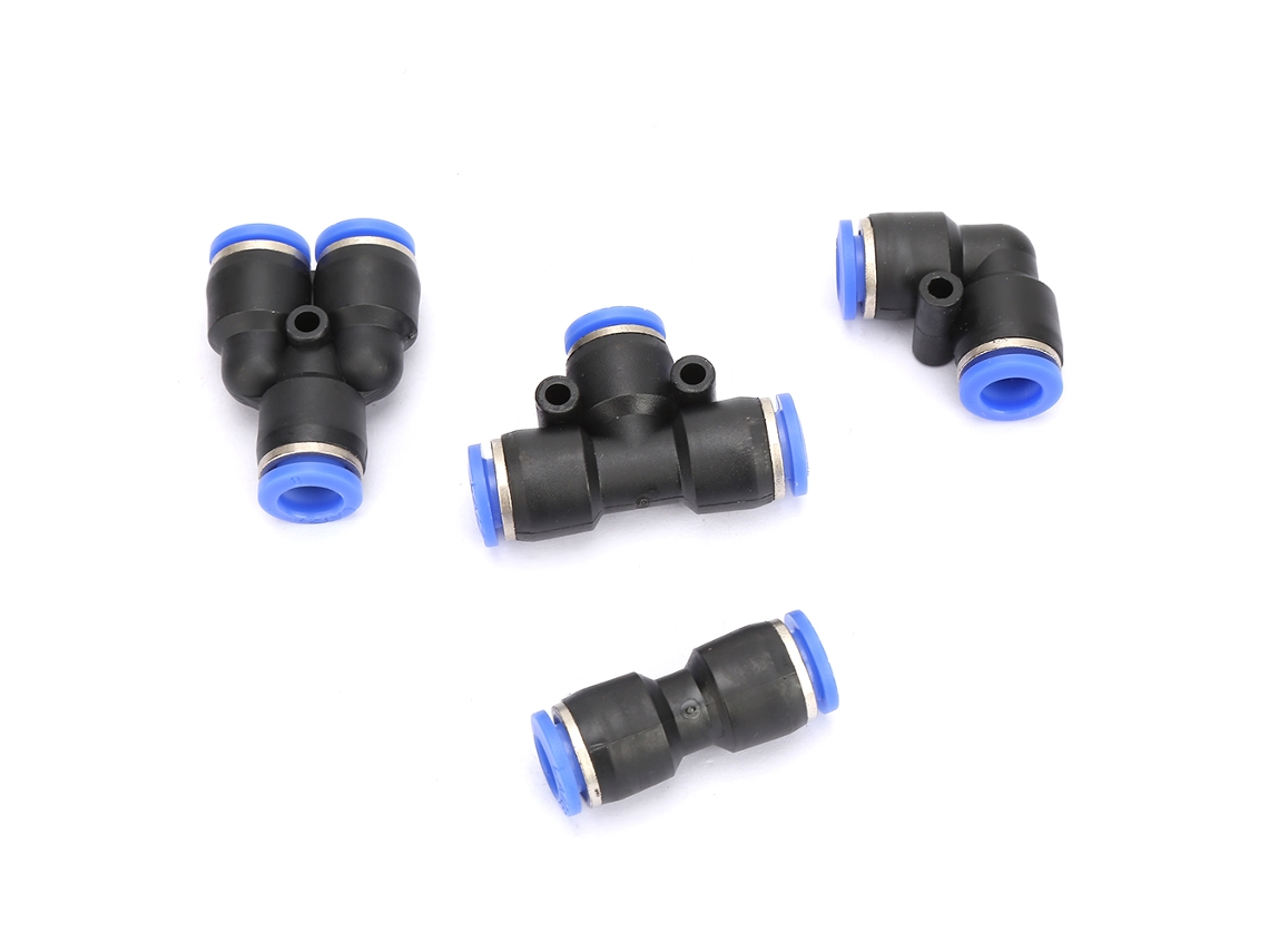 Conector Rápido De Ar Plástico Pn Pneumático 40 Peças