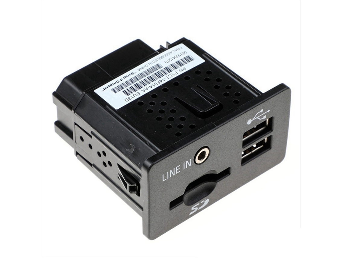 Entrada Usb para Reprodutor, Interface Automática, Porta Usb Aux com Leitor de Cartão AQUAFORGE