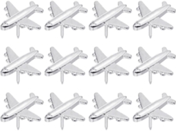 Tachinhas Criativas Em Formato Avião, Tachinhas em Aço Inox, Acessórios Para Caixa de Avisos, Home