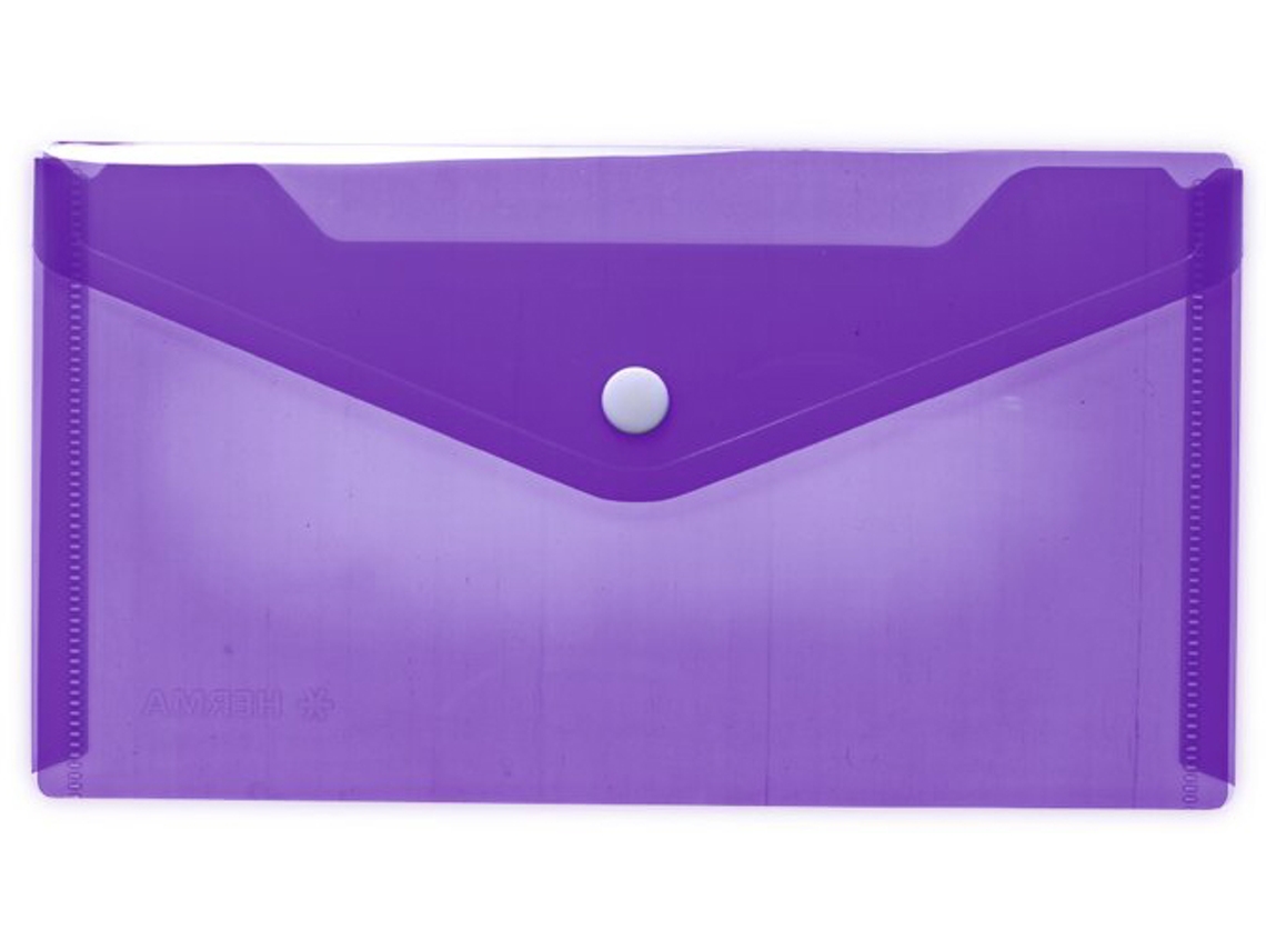 Bolsa para Documentos HERMA Pp Din Longo Violeta