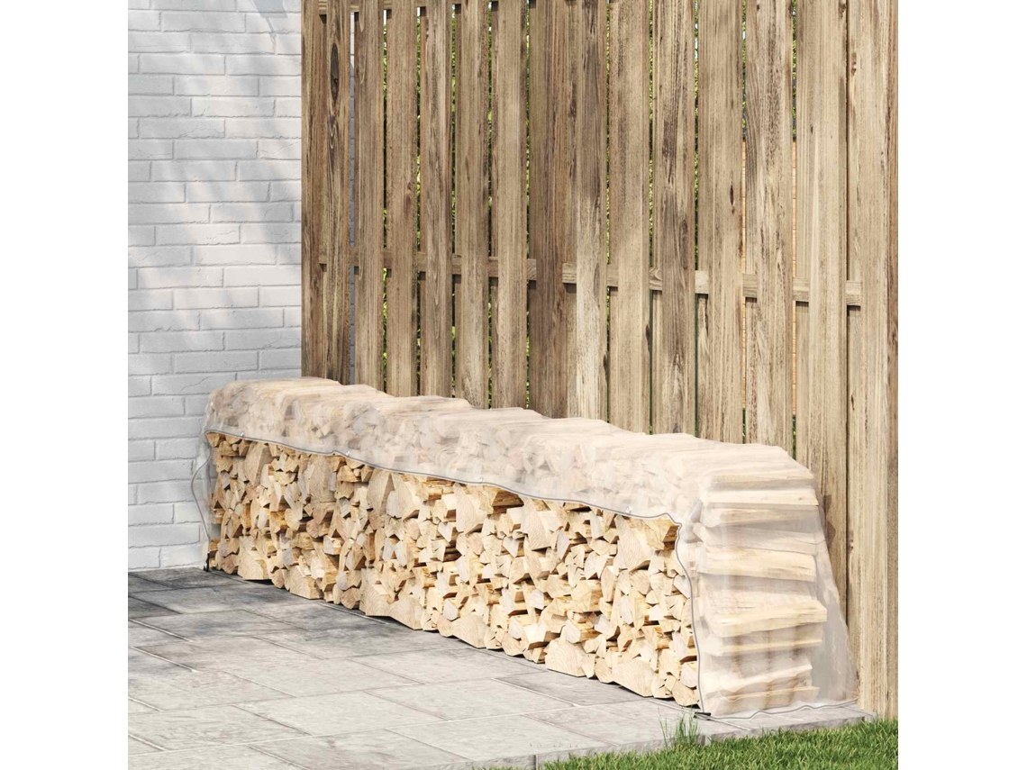 Vidaxl Lona 140 Gsm Transparente 6 X 1,5 M Pe