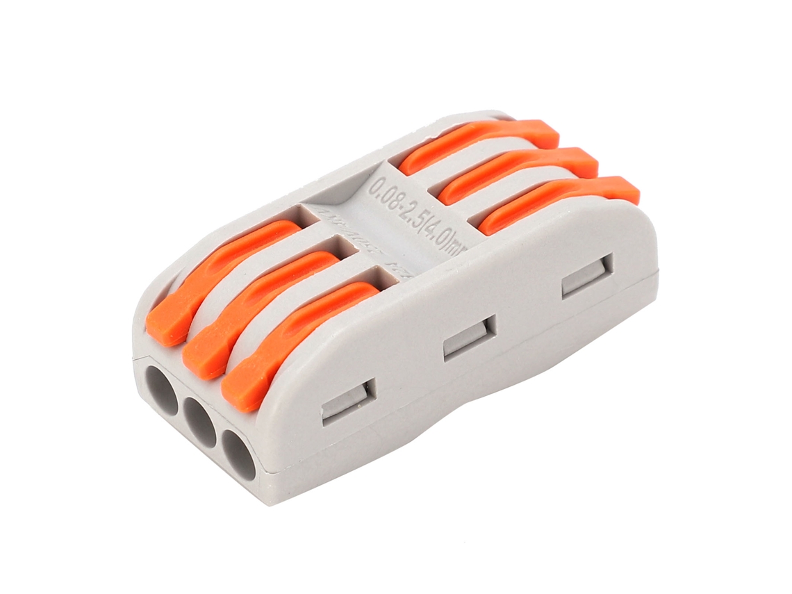 Conector Rápido Spl Clamp Terminal Fio 5pcs