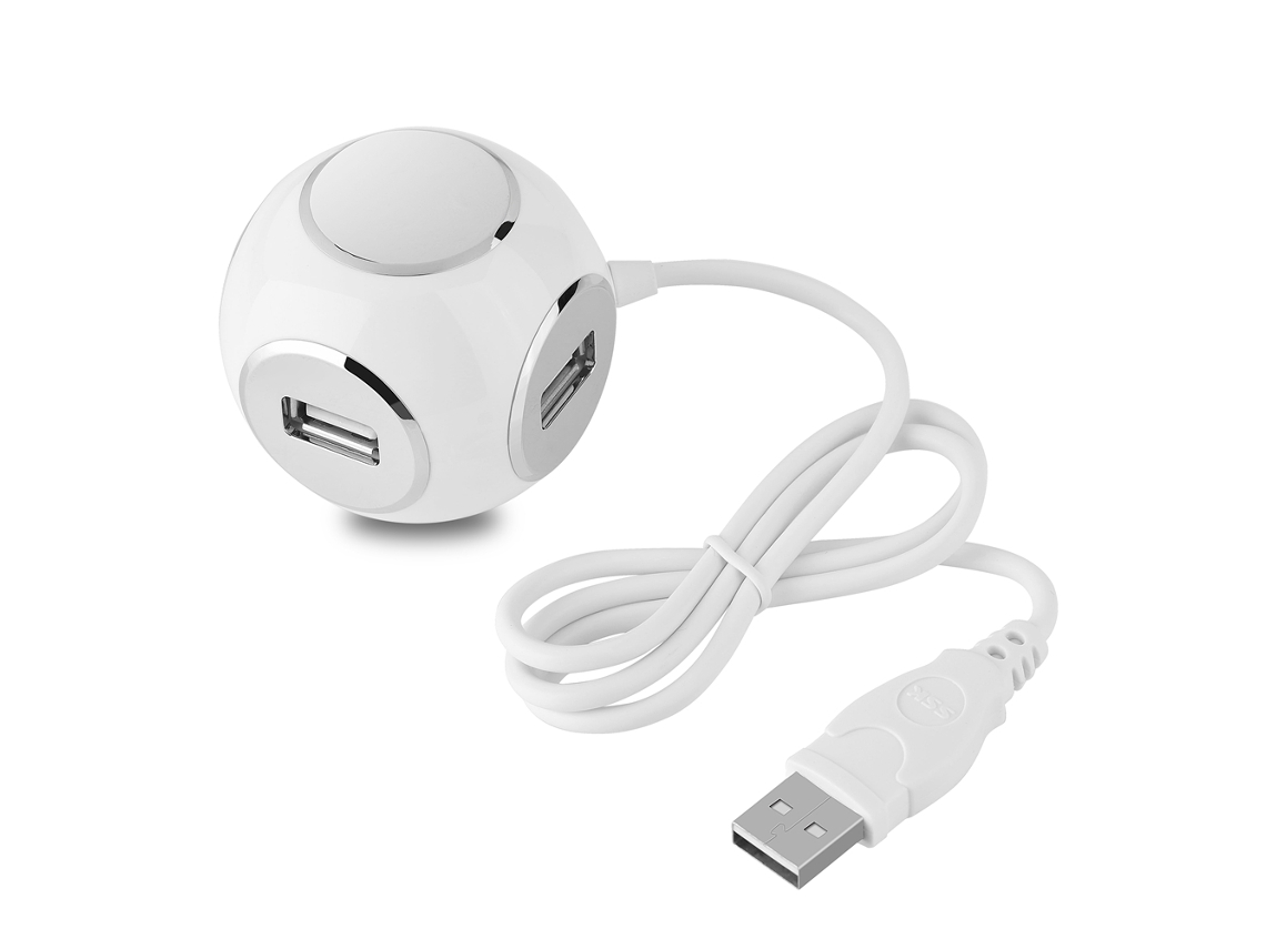 Hub Usb (expansão De 4 Portas, Transferência De Alta Velocidade)