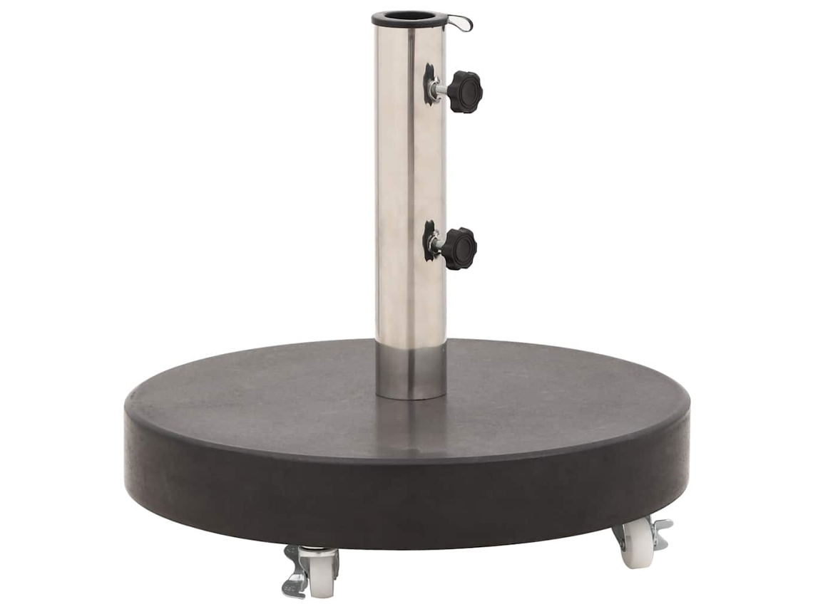 Base para guarda-sol VIDAXL Black Granito (45 x 45 x 29.5 cm)