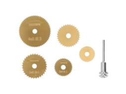 6pcs/set Lâmina de Serra Circular Hss