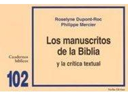 Livro 102.Manuscritos Biblia Critica Textual. de Roselyne Dupont-Roc (Espanhol)