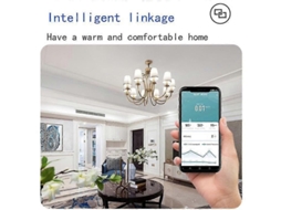 Lurelia Medidor De Qualidade Do Ar Hcho/tvoc/co2, Temperatura/humidade, Tuya Wifi Zigbee, Recarregável Usb, Branco