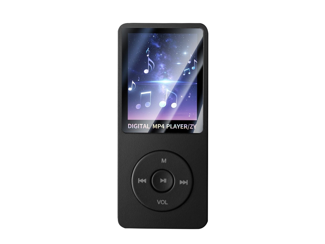 Leitor De Música Bluetooth Com Inserção De Cartão De 1,8 Polegadas E Alto-falante Externo