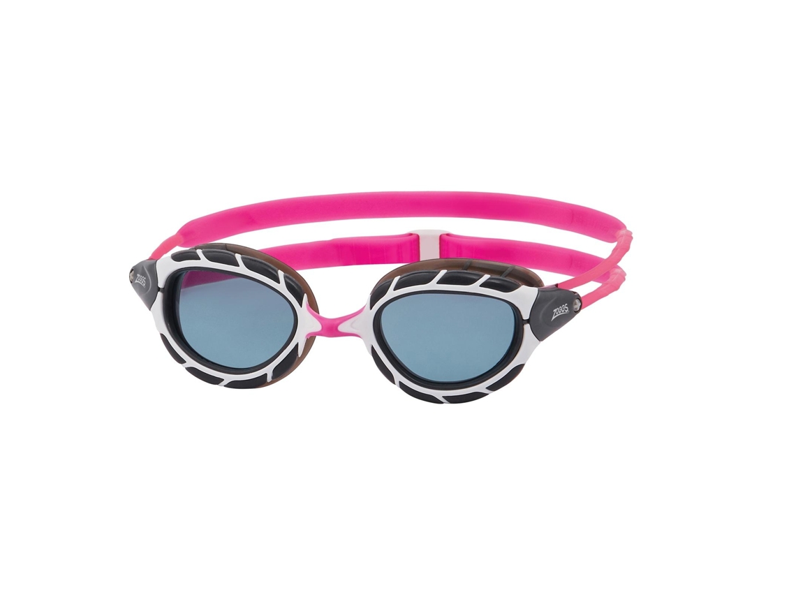 Óculos de Natação Predator para Adultos, Unissex, Rosa, Tamanho Único/ Branco AQUAFORGE