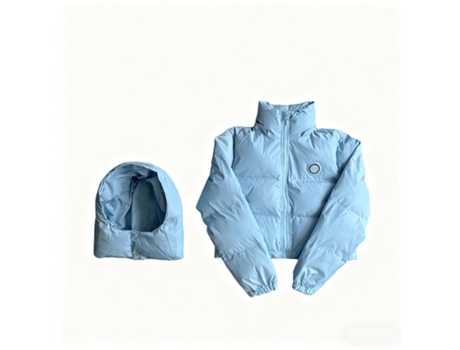 Kispo Vintage De Mulher Trapstar Clássico Bordado Gelo Algodão Azul (xl)