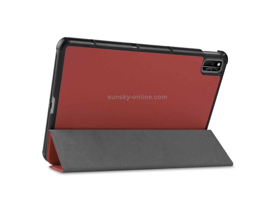 Capa De Couro Protetora Flip‑horizontal Com Padrão Caster Halinuia Para Huawei Honor V6 / Matepad 10,4 Polegadas, Suporte Triplo E Função Despertar