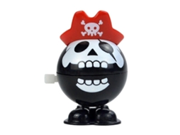 Brinquedo De Corda Com Caveira Pirata Para Halloween Ly Ebike (preto)