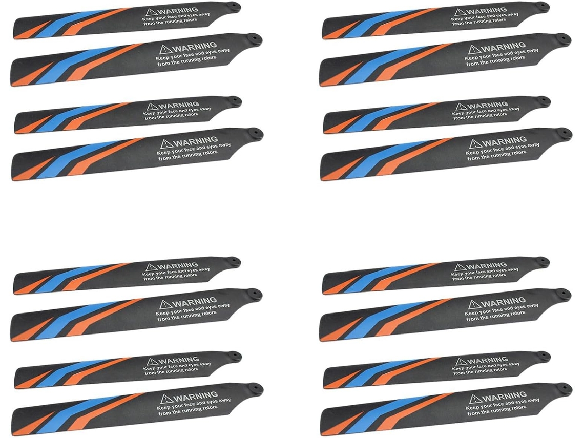 Hélices SFUSHOS de Substituição para Helicóptero/Drone Xk K127, 16 peças