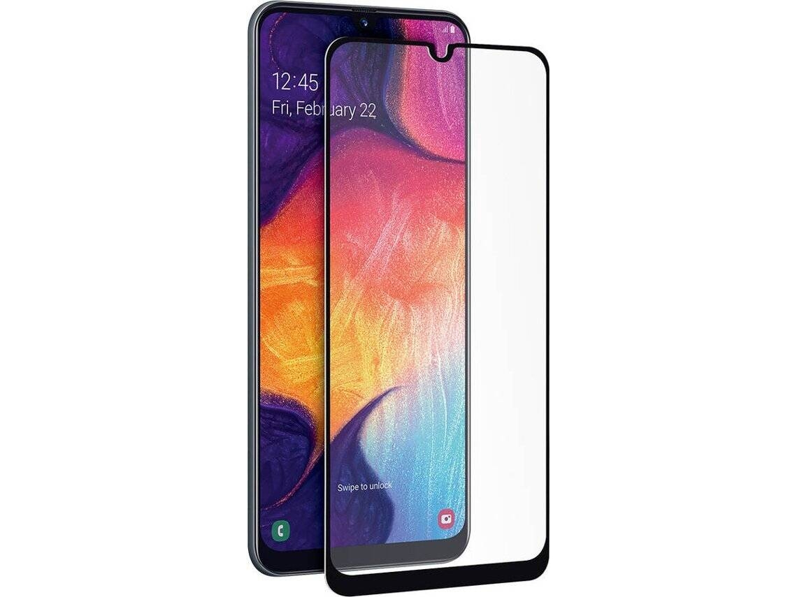 Película Vidro Temperado Samsung Galaxy A50 MUVIT MUTPG0475 Preto