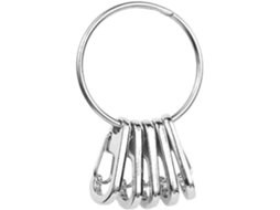 Chaveiro Mosquetão De Liga Metálica Com Hook For Carafe, Fivela