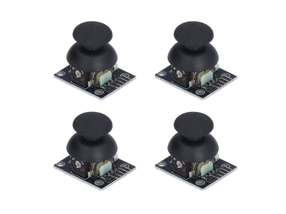 Laxiscreed Módulo Joystick De Jogo Com 4 Peças, Controlo Xy E Compatível Com Ps2