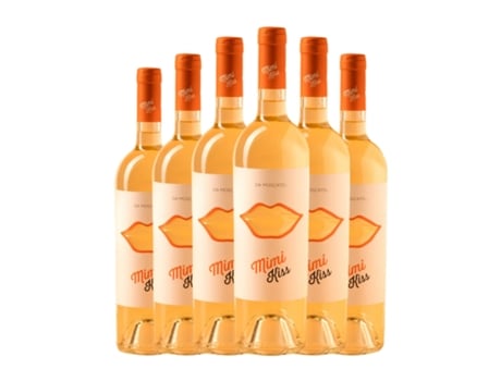 Vermute MIMI KISS Blanco Mascate de Alexandria (0.75 L - 6 Unidades)