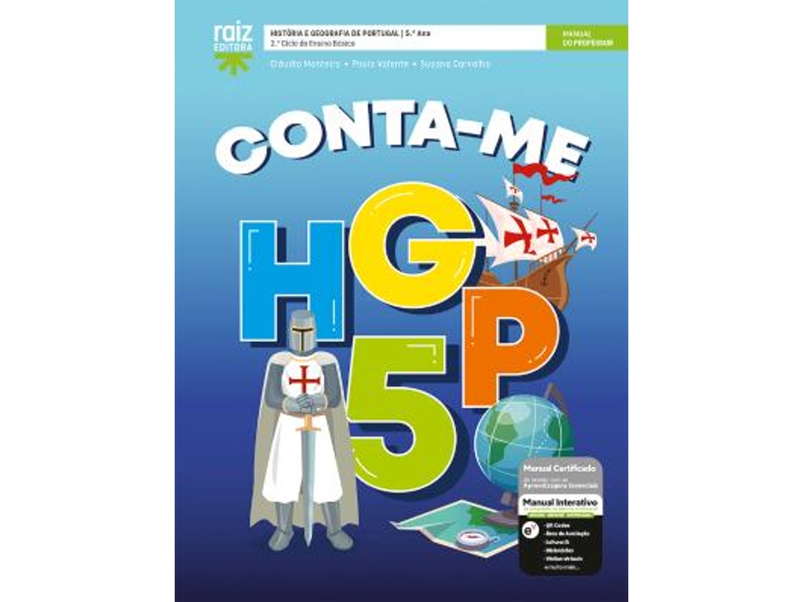 Conta-me Hgp 5 - História E Geografia De Portugal - 5.º Ano Manual 2026