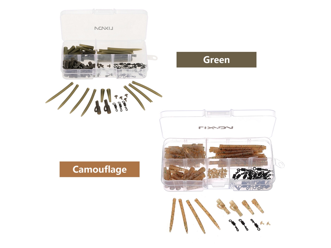 Clips de Chumbo para Pesca de Carpa Lixada 100pcs
