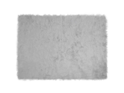 Vidaxl Tapete De De Ovelha Sintética Tafalla Cinzento 160 X 230 Cm