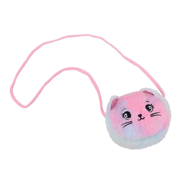 Bolsa Infantil Gatinho De Pelúcia