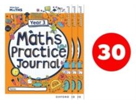 Livro White Rose Maths Practice Journals Year 3 Workbooks Pack Of 30 De Caroline Hamilton (inglês)