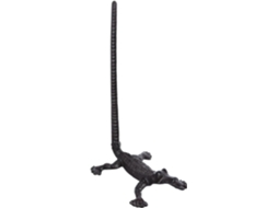 Porta Papel Higiênico De Ferro Fundido Grande Capacidade Com Design Crocodilo E Suporte Independente Para Banheiro