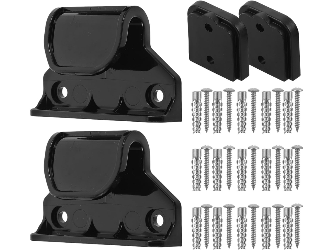Conjunto De Ferragens Para Portão Estimação Aboofan Com Suporte Retrátil Cães E Gatos, Travas De Segurança Para