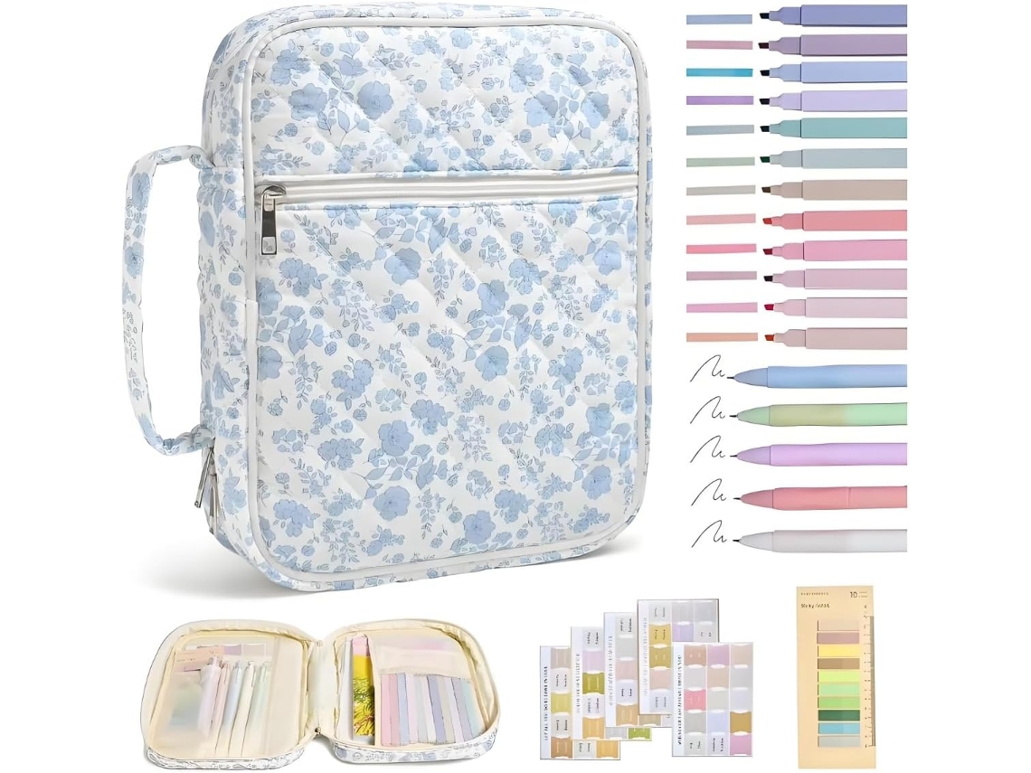 Capa Protetora Para Bíblia, Caixa Grande Com Alça Resistente, Kit De Estudo Bíblico, Protetor Bolso