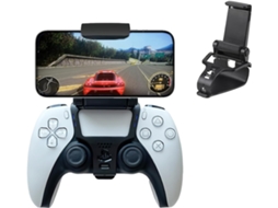 Suporte Celular Dobrável Para Ps5 Dualsense, Ângulo Ajustável, Preto