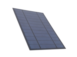 Painel Solar Epoxy Laxiscreed De Módulo De Silício Policristalino, 6v 6w, Alta Eficiência
