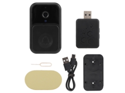 Câmera De Campainha Wifi Hd Smart Com Receptor