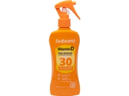 Protetor Solar BABARIA Vitamina D SPF 30 (200 ml)
