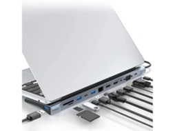 Estação De Acoplamento 12 Em 1 Para Macbook Pro De 14 Polegadas (2022)