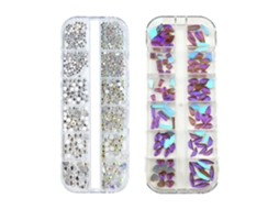 Strass De Cristal Pedras 3D Planas Para Decoração De Unhas -St-12 ZMDECQNA 2 Un