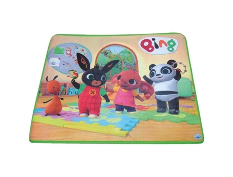 Tapete de espuma - ODS - Bing Bunny - Branco - Interior - 120 x 90 cm