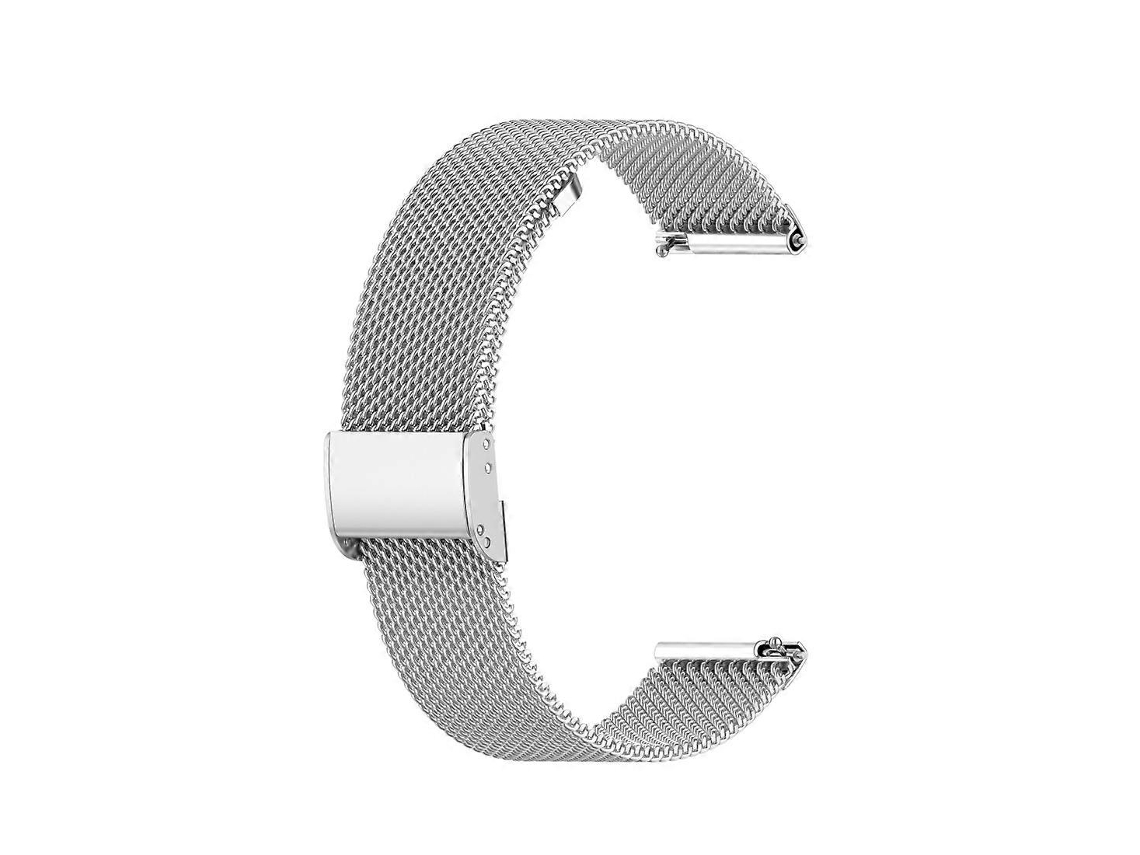 Pulseira De Aço Inoxidável Com Malha (dourada) Para Huawei Gt2 42mm / Galaxy Watch 42mm / Galaxy Active2 20mm