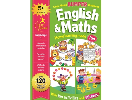 Livro Leap Ahead Bumper Workbook: 5+ Years English de Vários Autores (Inglês)
