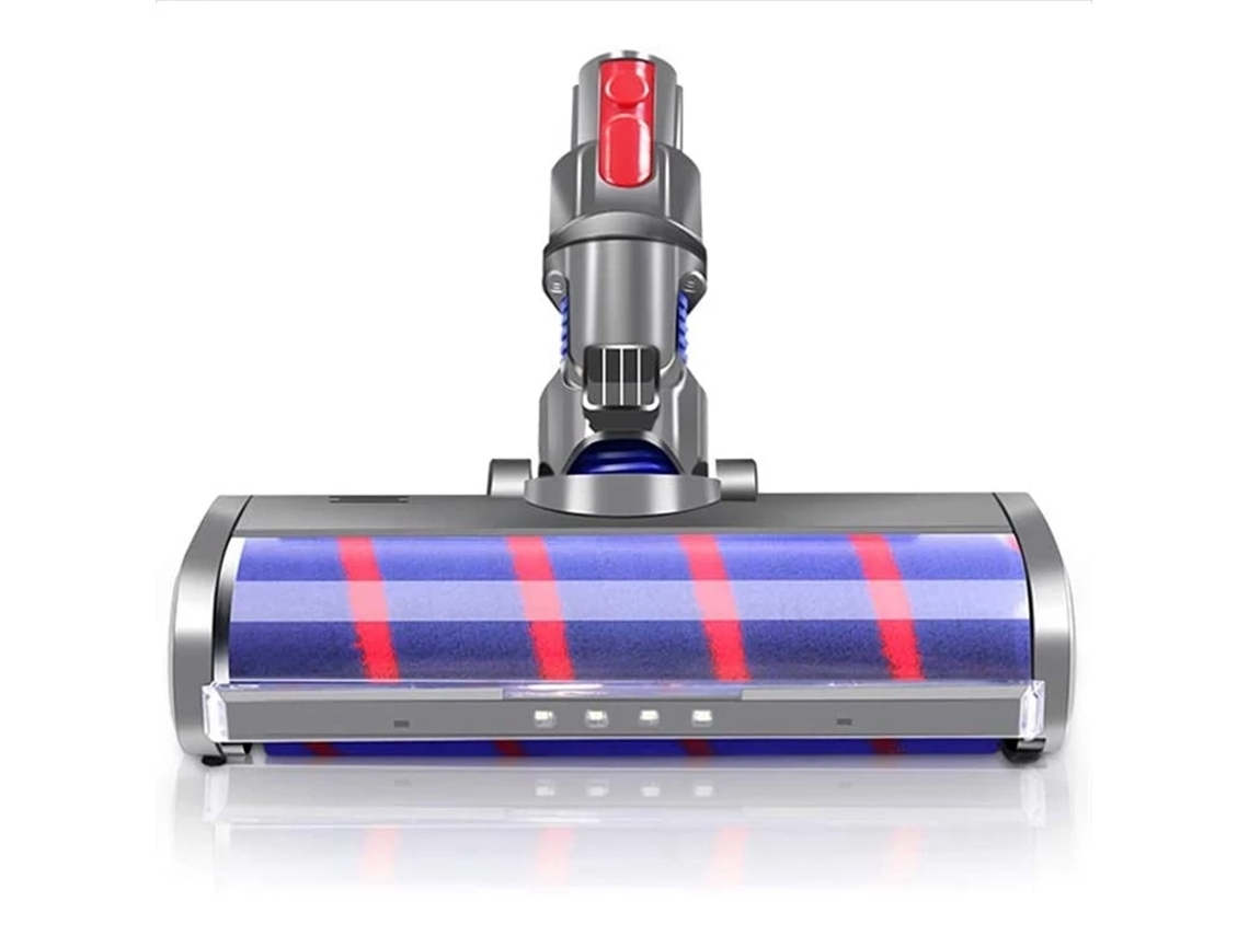 Acessório de cabeça de limpeza de substituição de escova de rolo macio para aspirador de pó sem fio Dyson V7 V8 V10 V11 traz LED