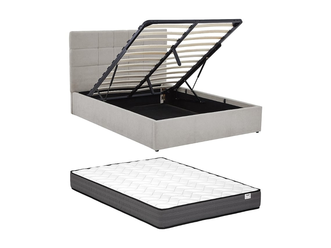 Cama Com Cofre Hopeya