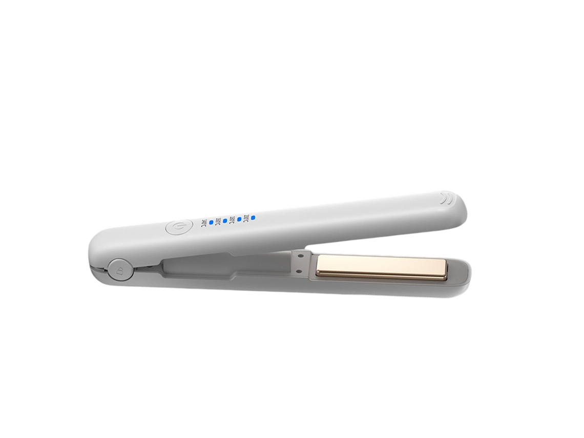Prancha Para Cabelo Semi Fio Portátil Usb Recarregável