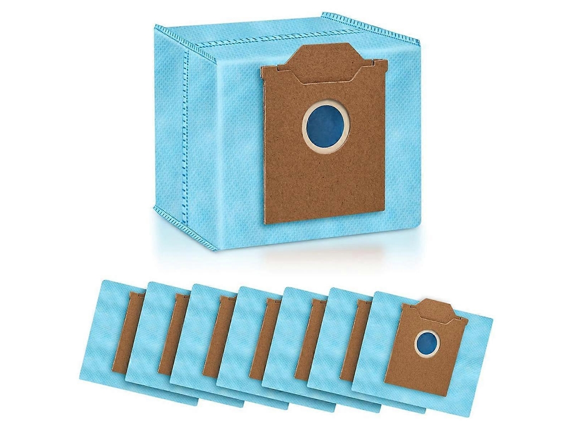 Pacote Com 8 Sacos Para Aspirador De Pó Robô Cube Estação Esvaziamento Automático, Descartáveis, Reposição. Tuotuo
