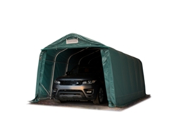 Tenda Garagem 3,3x6 M Pvc 800 N Garagem Portátil Abrigo Compacto De Armazenamento Refúgio 100 Impermeável Verde Toolport