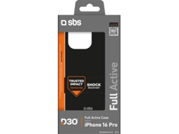 Capa SBS iPhone 16 Pro (Preto)