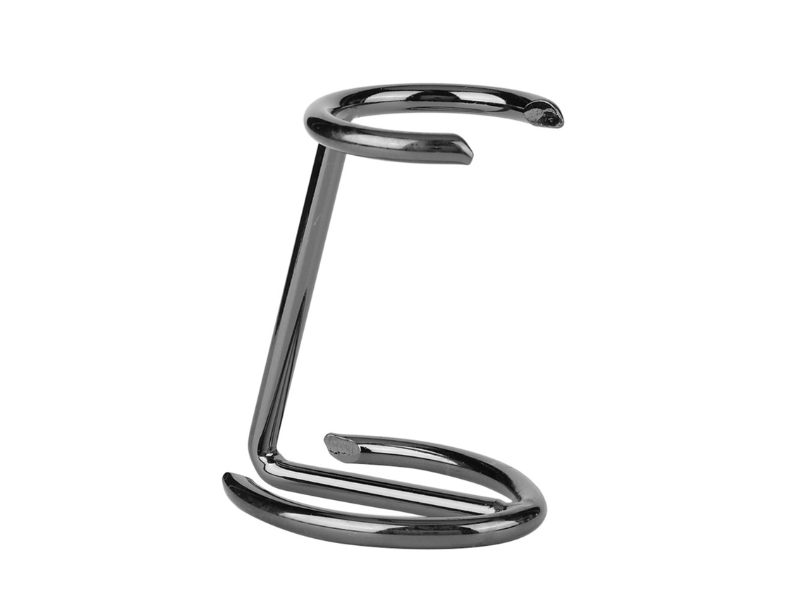 Suporte Para Escova De Barbear E Aparador De Aço Inoxidável