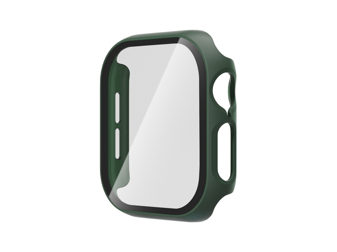 Capa para Apple Watch Series 10 46 mm com Protetor de Tela de Vidro Temperado XIAOMOYU