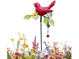 Estacas de Jardim Genéricas Decoração Escultural Às Intempéries Estacas Decorativas de Jardim com Formato de Pássaro CHABERLU