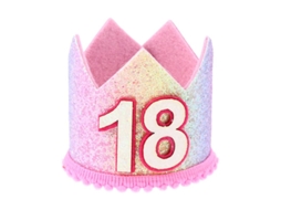 1pcs Chapéu De Aniversário Arco Íris Allinless