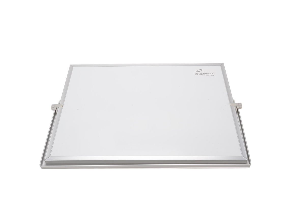 Quadro Branco de Mesa Rotativo Magnético 30x40cm | S/MARCA