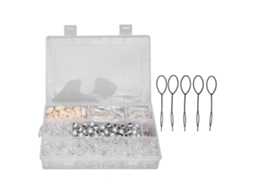 2026 anéis de Tranças de Cabelo com Argola Vintage de Liga Formas Variadas Pendentes Reutilizáveis para Bijuterias Diy
